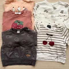 保育園着　長袖　80 6枚セット　プティマイン他