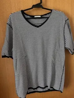TOMORROWLAND ニットTシャツ ボーダー
