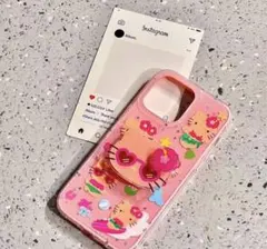 新品　日焼けキティiPhoneケース キティちゃん iPhone16Proのサムネイル