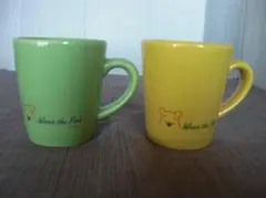 3610　ENEOS Disney　ミニマグカップ（ペア）くまのプーさん