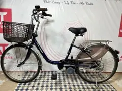 No.745 パナソニックビビ・整備済み21年製造モデル24インチ三段変速 No.745 パナソニックビビ・整備済み21年製造モデル24インチ三段変速
