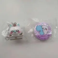 くら寿司　ちいか　モモンガ　マスコット　缶バッチ