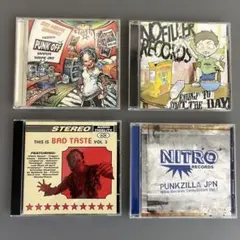 パンクロック CD 4枚 輸入盤 オムニバス - メルカリ