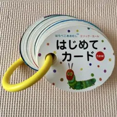 はらぺこあおむし　はじめてカードnew 幼児向け 知育玩具　エリック・カール