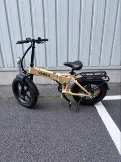YADEA 折りたたみ自転車 ベージュ【値下げ交渉可能】 YADEA 折りたたみ自転車 ベージュ【値下げ交渉可能】 - メルカリ