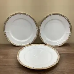 D-4 【希少】ノリタケ コンテッサ 27cm ディナープレート 3枚セット