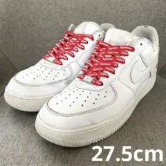 Supreme × Nike Air Force 1 ホワイト　シュプフォース