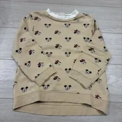 プティマイン　ミッキーマウス　トレーナー　110