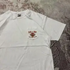 00s USA製 HarleyDavidson ハーレー ポケットtシャツ 2X