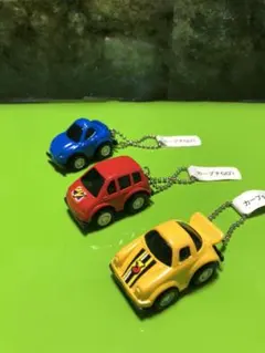 カープチＧＯ！　チョロＱのような車（箱なし）３台