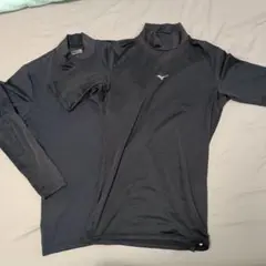 本日のみ値下げ中☆Mizuno ブラック 長袖 アンダーシャツ L