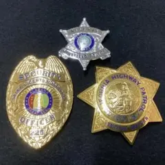 【ビンテージコレクション】アメリカ USA 警察官 ポリスバッジ 3点セット 2026年最新】警察バッジ アメリカの人気アイテム - メルカリ