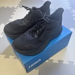 HOKA CLIFTON10 クリフトン10 26.5㎝ WIDE ブラック
