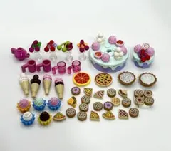レゴ　LEGO 正規品　食べ物まとめ売り　ピザ　ケーキ　アイス　大量