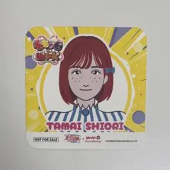 ももいろクローバーZ　Wendy's コースター しおりん