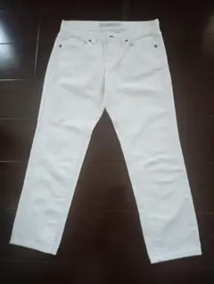 ユニクロ　ホワイト スキニーパンツ