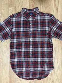 Ralph Lauren Polo 半袖シャツ M チェックシャツ