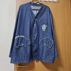 ドラッグストアーズ 薄手デニムジャケット　Fサイズ