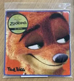 東京ばなな　東京バナナ　ズートピア　ニック　ハンカチ　ミニタオル　東京ばな奈