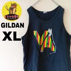 USA古着 GILDAN　タンクトップXL ブラックのサムネイル
