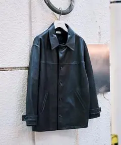 Jieda VEGAN LEATHER CAR COAT / SIZE:1のサムネイル