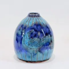 甲MJ21933　美品　送料無料　即購入可能　スピード発送　九谷焼　花瓶