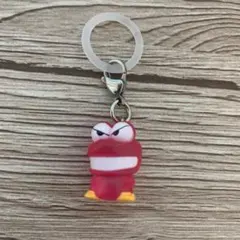 【おまけ付き】クレヨンしんちゃん めじるしアクセサリー　ワニ山さん　クリア