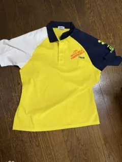 YONEX ポロシャツ イエロー ネイビー