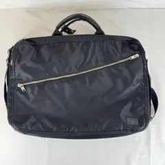 ポーター 吉田カバン リフト 3WAY ビジネスバッグ リュック ナイロン 紺色