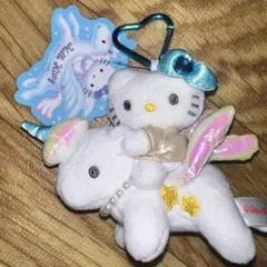 ハローキティ　ストラップ　　　　　　　　　　ユニコーン ハローキティ トレーディングマスコットストラップ ユニコーン