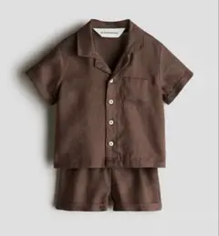 H&M ADORABLESリネンセットアップ 75cm