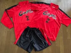 中京大学 サッカー部 ユニフォーム 上下セット 長袖 半袖　サイズXO 中京大学 サッカー部 ユニフォーム 上下セット 長袖 半袖 サイズXO