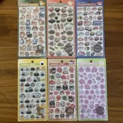 【正規品】ボンボンドロップシール　和柄　6枚セット