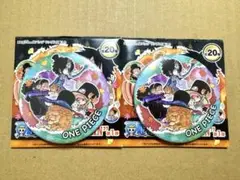 ONE PIECE コレクション缶バッジ　ソップ　ブルック　チョッパー　セット
