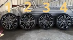 ⓵/4 DAD 18インチホイールセット ⓷/4 DAD 18インチ ホイールセット - メルカリ