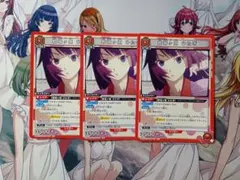 ユニオンアリーナ 物語シリーズ 戦場ヶ原 ひたぎ STプロモ パラレル 4