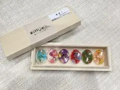 箸置き　ハンドメイド　花柄　6個セット