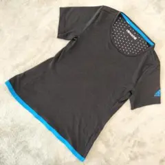 adidas climachill Tシャツ グレー M相当 吸汗速乾