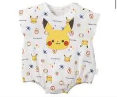 モンポケ　monpoke 犬印　半袖ロンパースのサムネイル