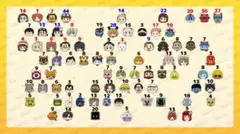 50人クラフト 人気投票 シャカシャカ まとめ売りページ