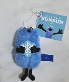 パペットスンスン　ぬいぐるみマスコット　snow ver. GiGO限定