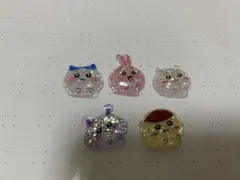 ちいかわ　デコレーションパーツ5個