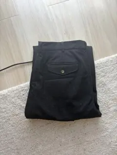 AKA EDDIE BAUER ブラック ウールスラックス