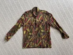 【4/24までの販売】幾何学模様 長袖シャツ 多色