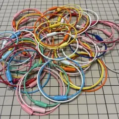 ワイヤーリング カラフル　ランダム50本のサムネイル