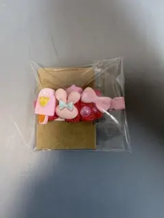 ハンドメイド ホイップデコ ヘアクリップ