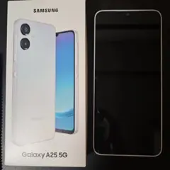 Samsung Galaxy A25 5G ライトブルー　本体