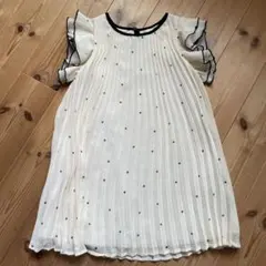 H&M プリーツドレス　フォーマル　116cm 出品期限3/25