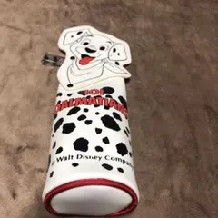 新品未使用 ディズニー 101匹わんちゃん 筒型ペンケース レトロ 犬顔フラップのサムネイル