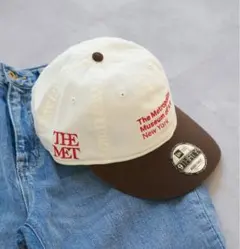 試着のみ！ 美品 ニューエラ THE MET コラボ キャップ ブラウン